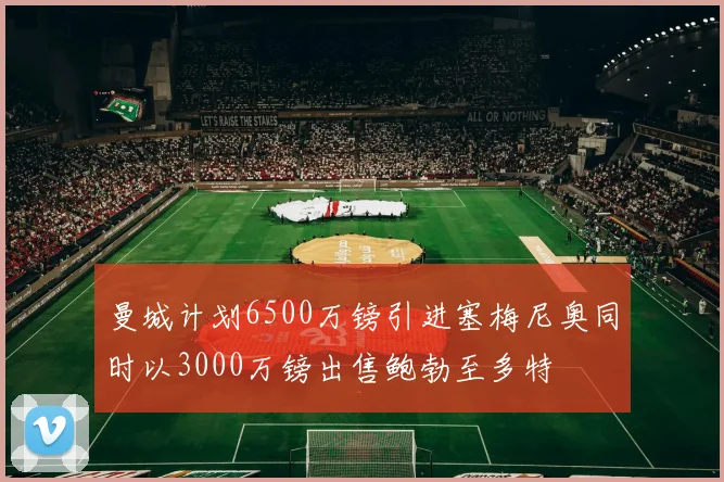 曼城计划6500万镑引进塞梅尼奥同时以3000万镑出售鲍勃至多特